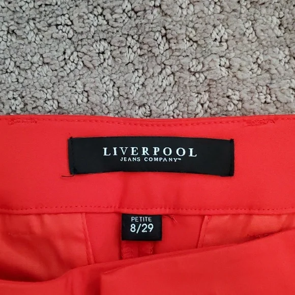 Liverpool Jeans Company Red Pants - Picture 3 of 6